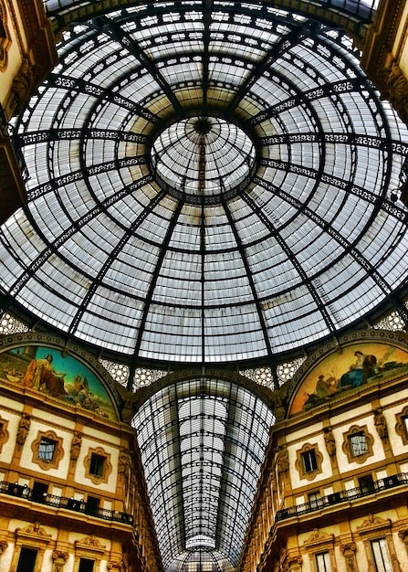 Low angle view of ceiling