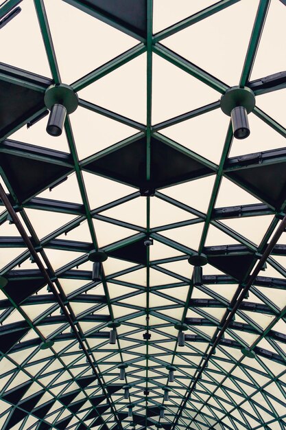 Photo low angle view of ceiling