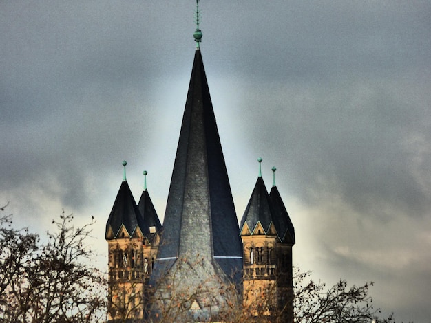 Low angle view of church