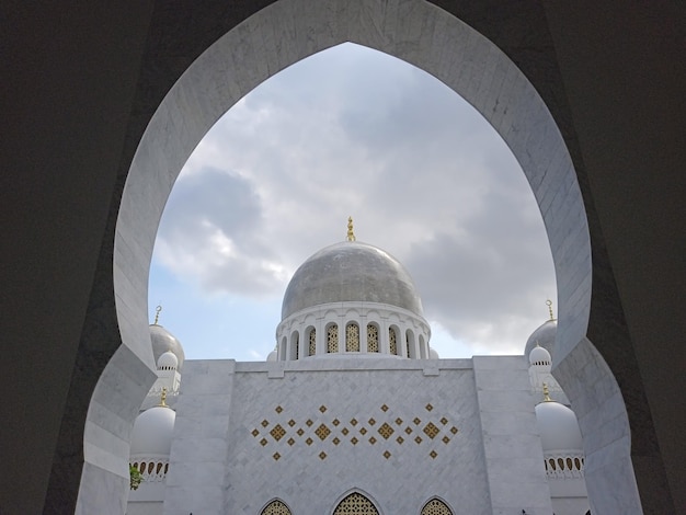Low angle view of church