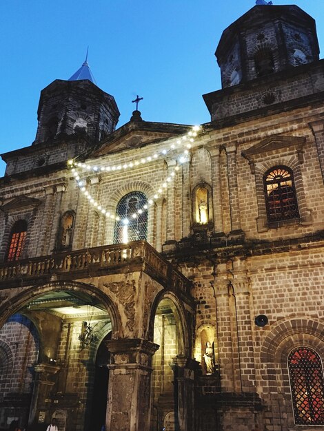 Low angle view of church