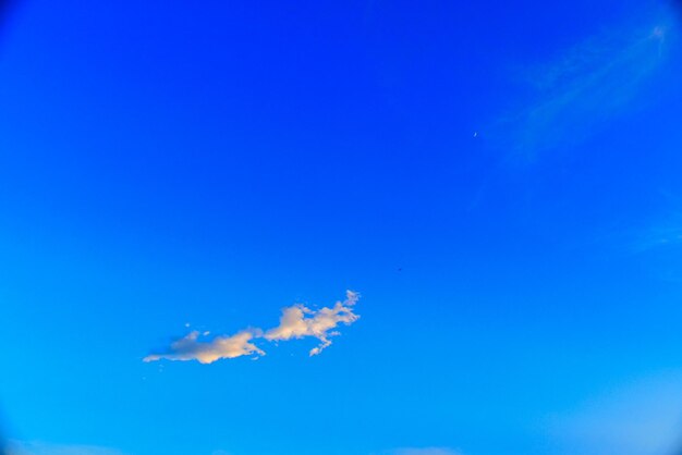 Foto vista a basso angolo di cielo limpido