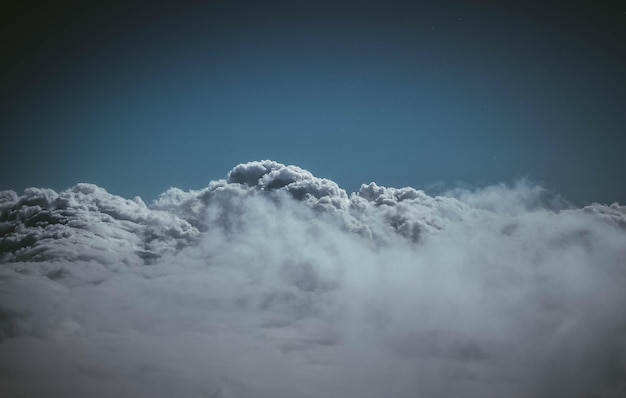 Low angle view of clouds against blue sky