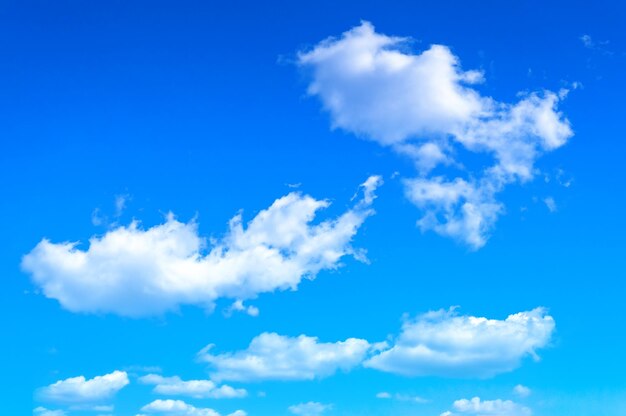 Low angle view of clouds in blue sky