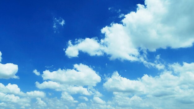 Low angle view of clouds in blue sky