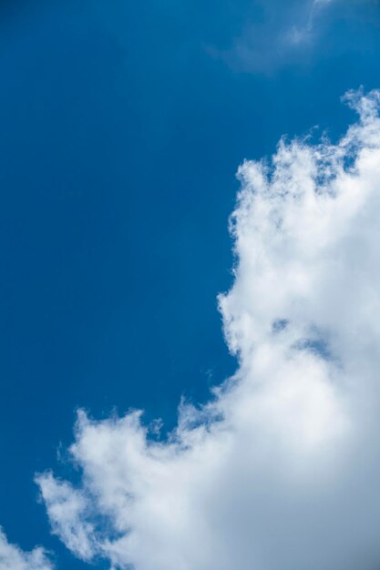 Low angle view of clouds in blue sky