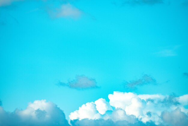 Low angle view of clouds in blue sky