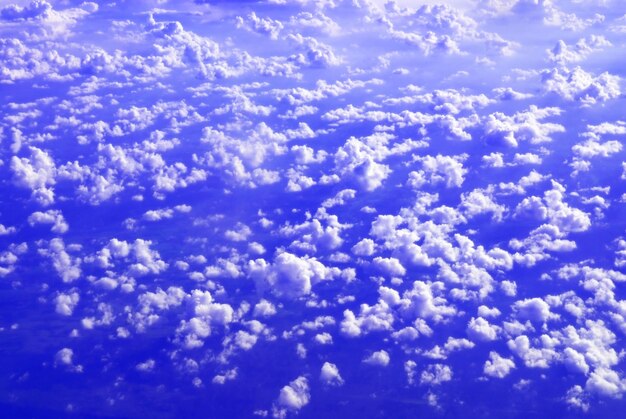 Low angle view of clouds in blue sky