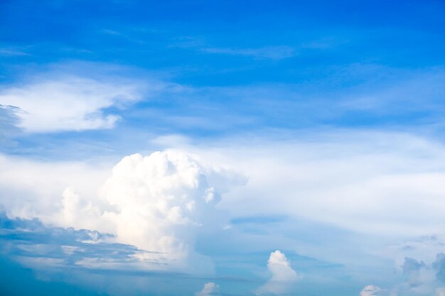 Low angle view of clouds in blue sky