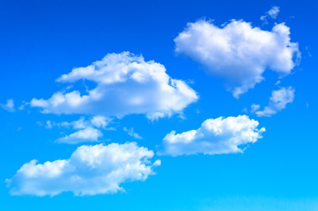 Low angle view of clouds in blue sky