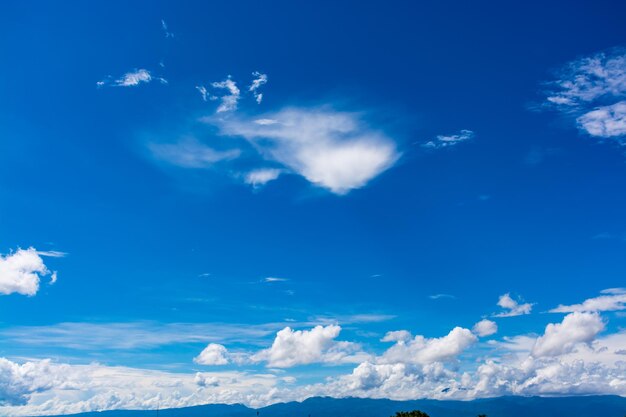 Low angle view of clouds in blue sky