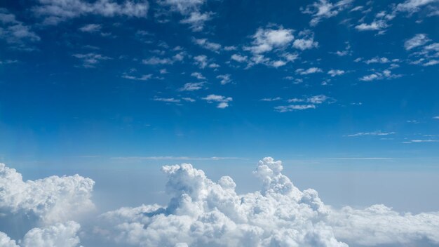 Low angle view of clouds in blue sky