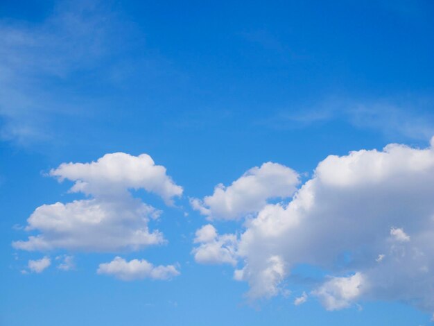 Low angle view of clouds in blue sky