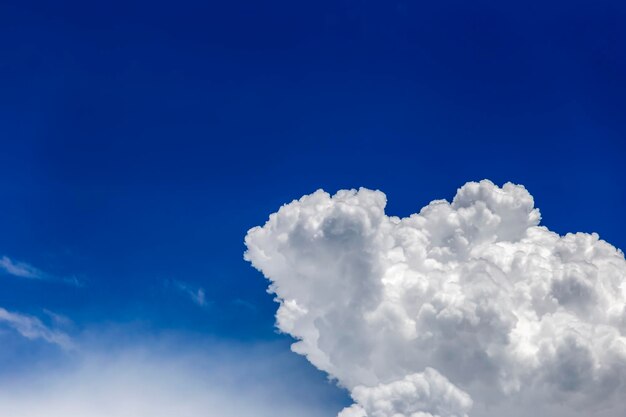 Low angle view of clouds in blue sky