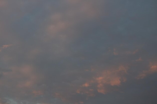 Low angle view of clouds in sky during sunset