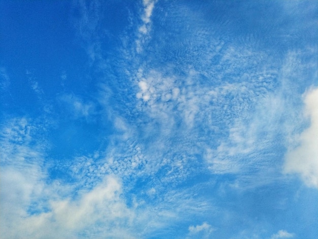 Low angle view of clouds in sky