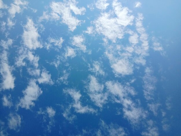 Low angle view of clouds in sky