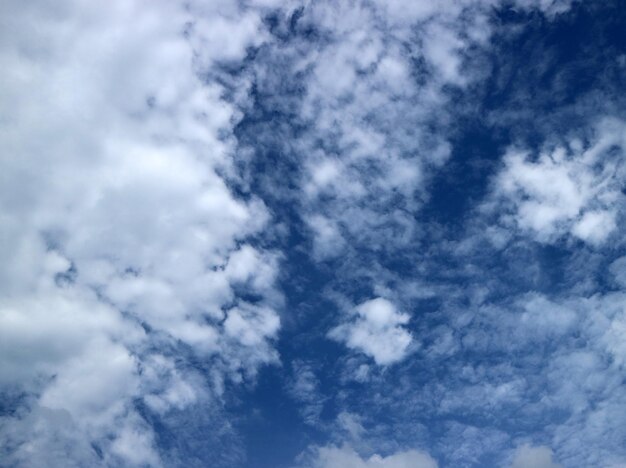 Low angle view of clouds in sky