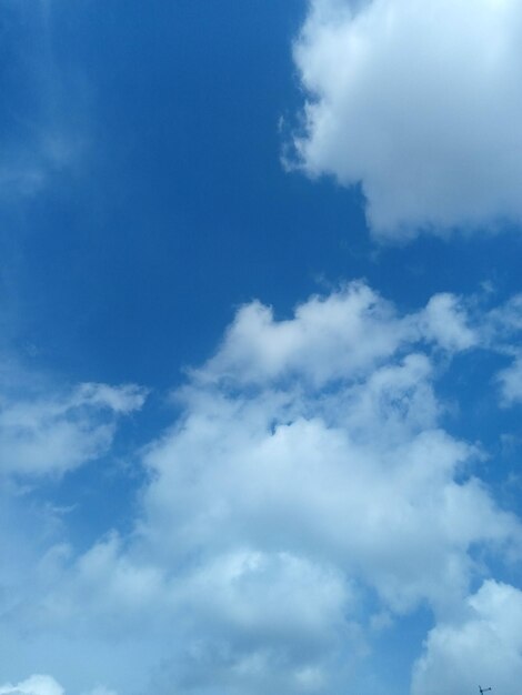 Low angle view of clouds in sky