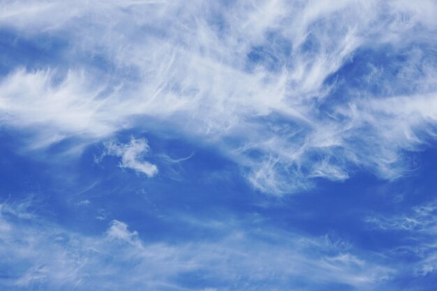 Foto vista a basso angolo delle nuvole nel cielo