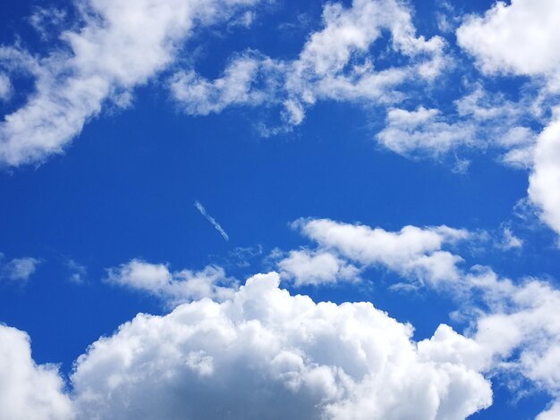 Low angle view of clouds in sky