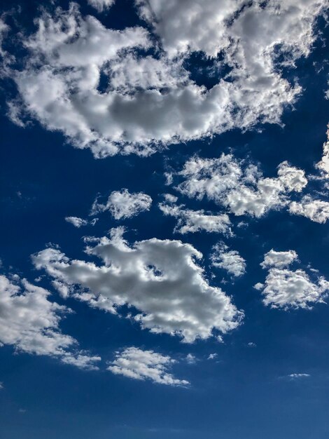 Low angle view of clouds in sky