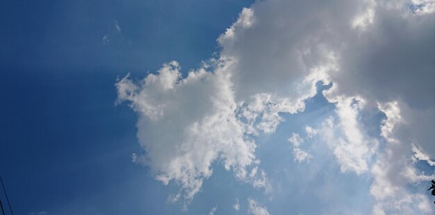 Low angle view of clouds in sky