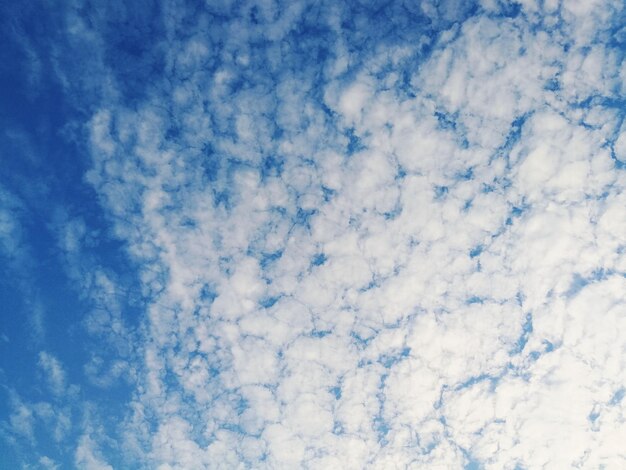 Low angle view of clouds in sky