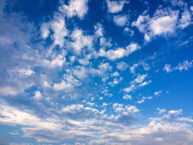 Low angle view of clouds in sky