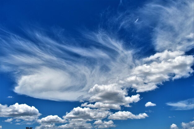 Low angle view of clouds in sky