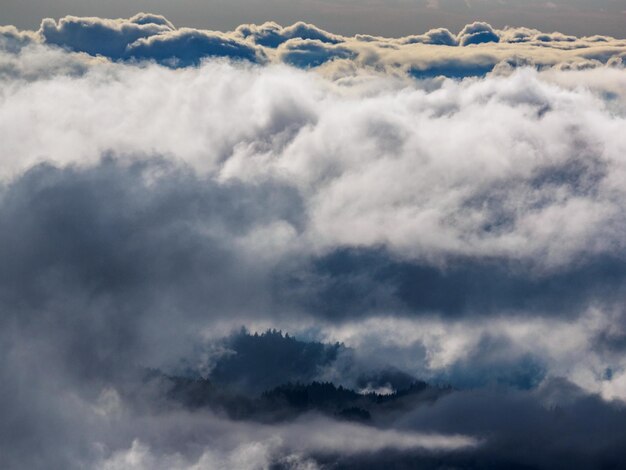 Low angle view of clouds in sky