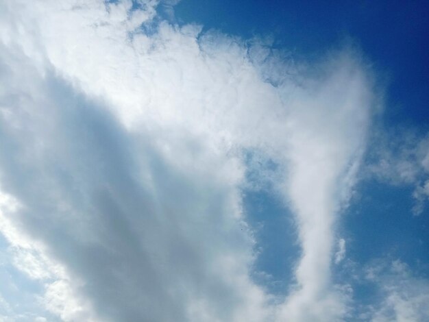 Low angle view of clouds in sky