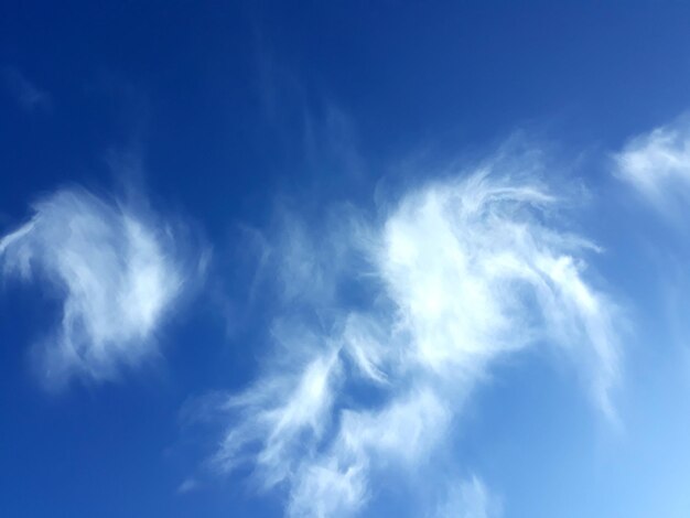 Low angle view of clouds in sky