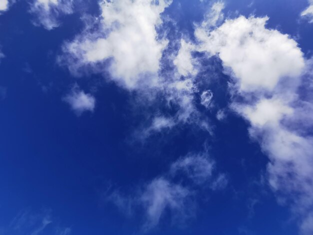 Low angle view of clouds in sky