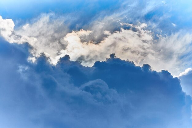 Low angle view of clouds in sky