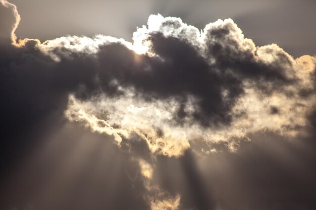 Low angle view of clouds in sky