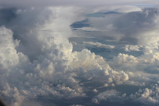 Low angle view of clouds in sky