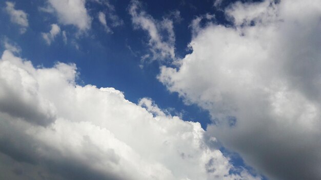 Low angle view of clouds in sky