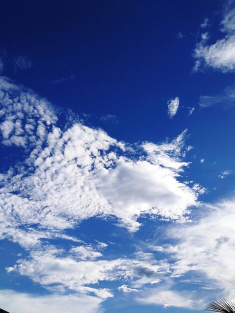 Low angle view of clouds in sky