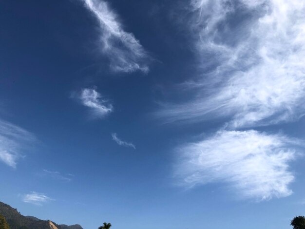 Low angle view of clouds in sky