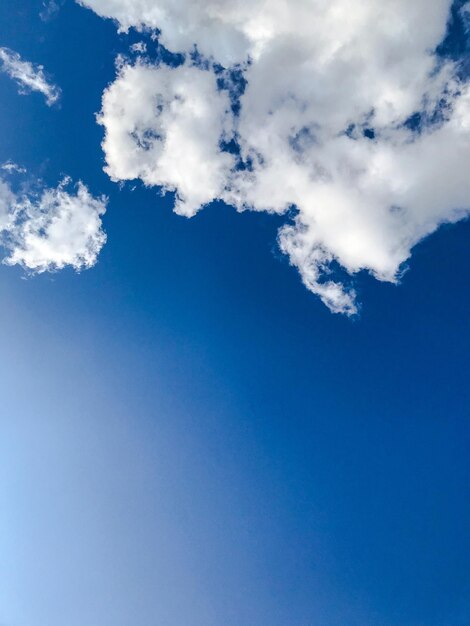 Low angle view of clouds in sky