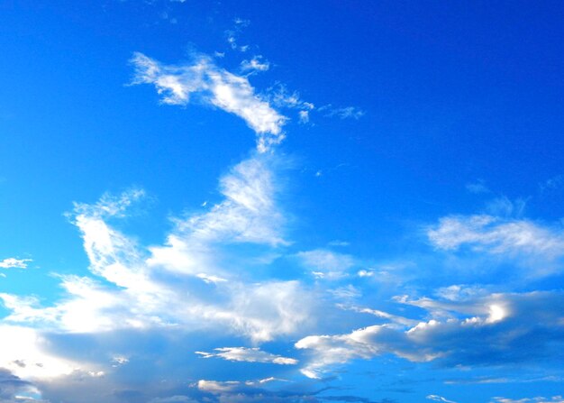 Low angle view of clouds in sky