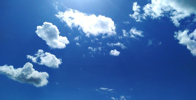 Low angle view of clouds in sky