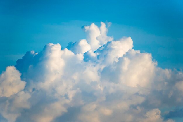 Foto vista a basso angolo delle nuvole nel cielo