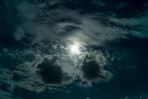 Low angle view of clouds in sky