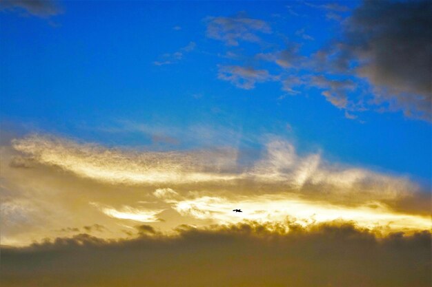 Low angle view of clouds in sky