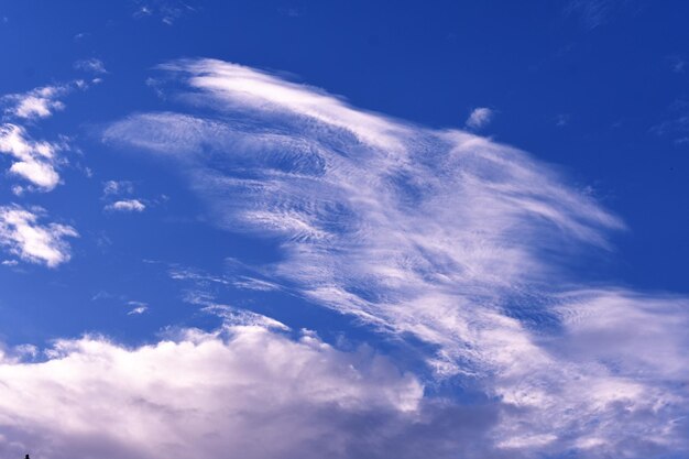 Low angle view of clouds in sky