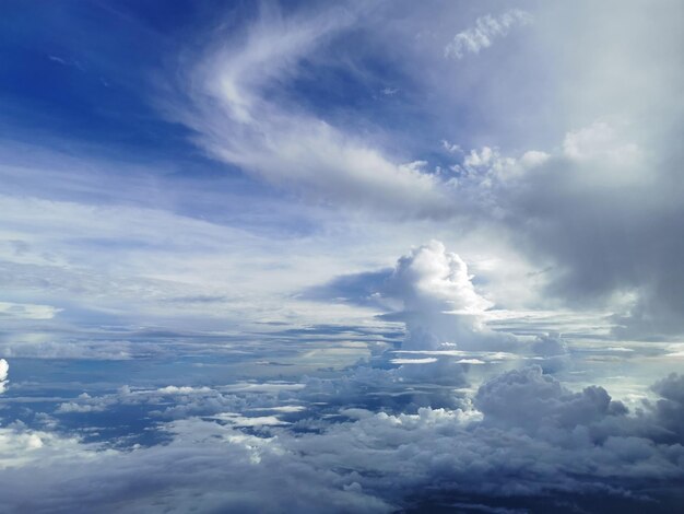 Low angle view of clouds in sky