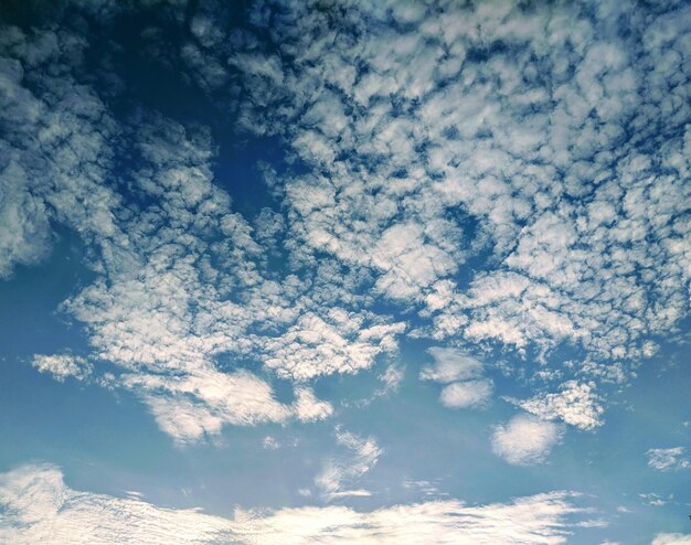 Low angle view of clouds in sky