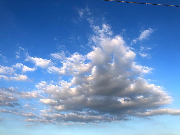 Low angle view of clouds in sky